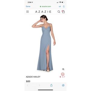 Azazie bridesmaid dress